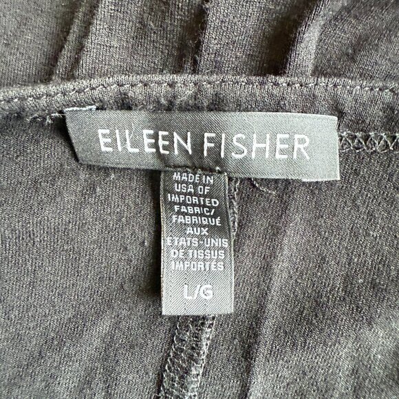 Black Eileen Fisher Duster L - Picture 3 of 4